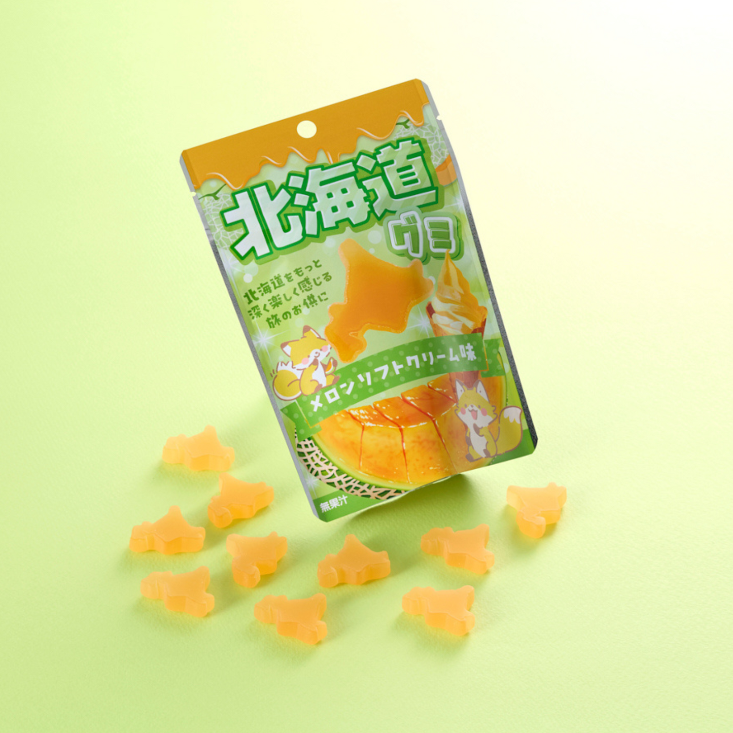 【新発売】北海道グミ メロンソフトクリーム