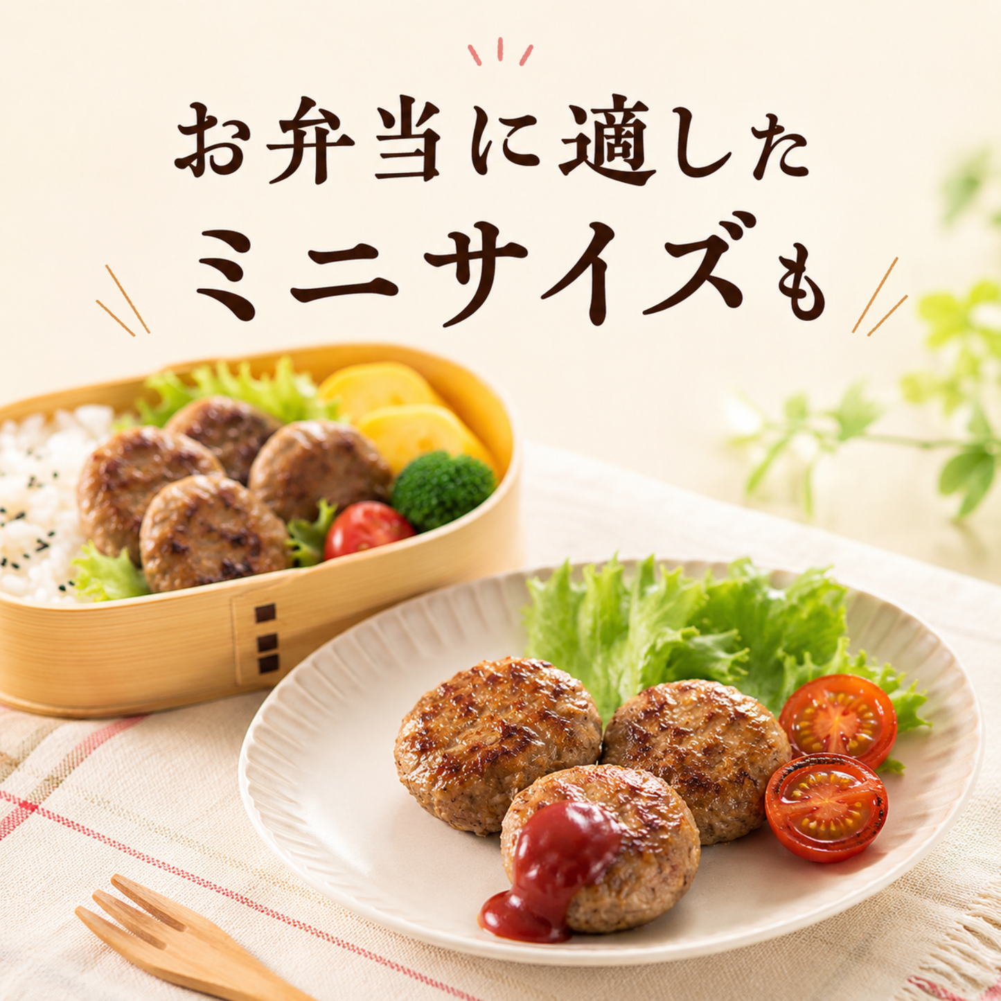 知床興農ファーム　手作りハンバーグ